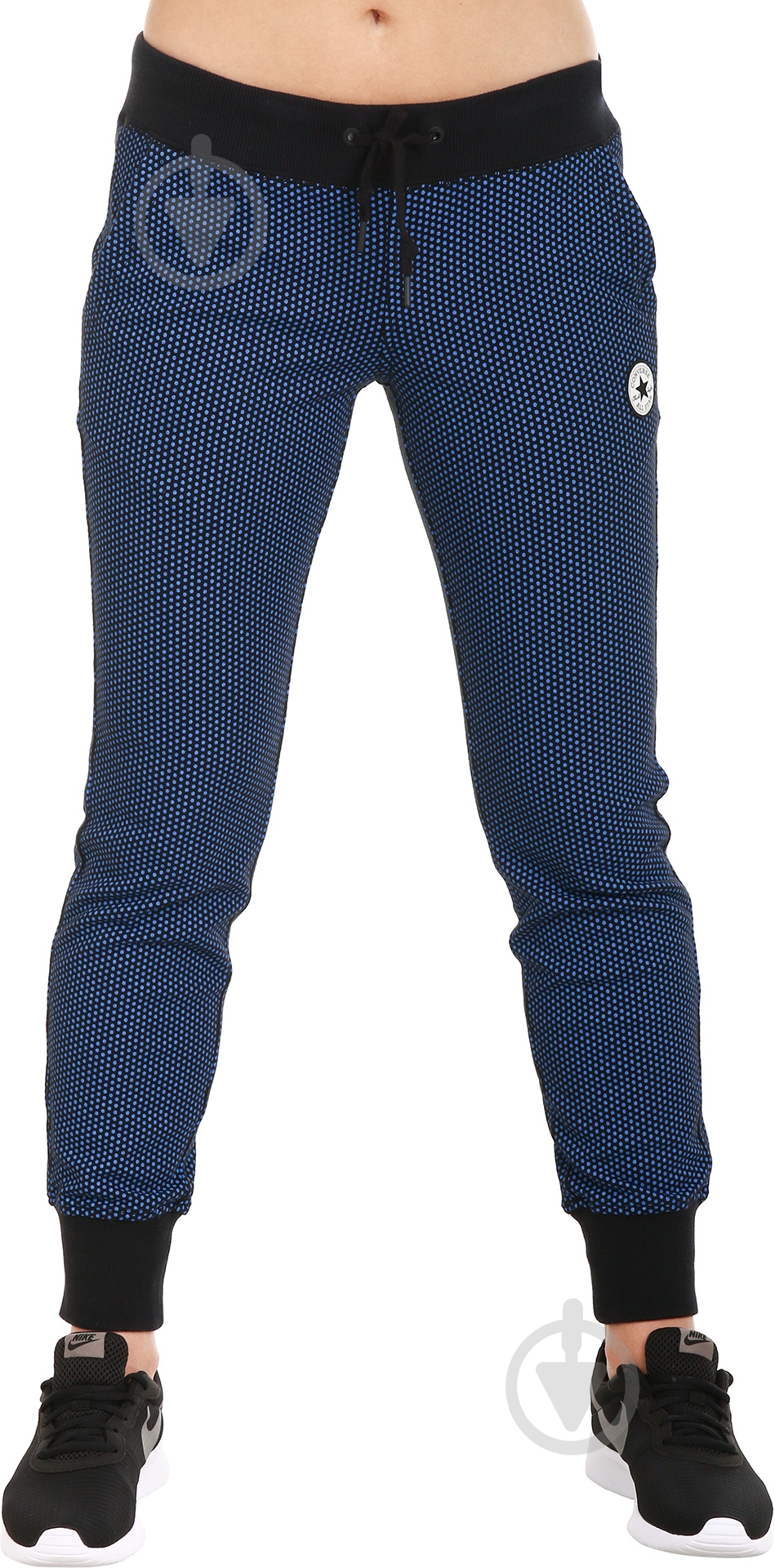Штани Converse Dot Chuck Patch Pant 10004266-001 р. S синій - фото 1
