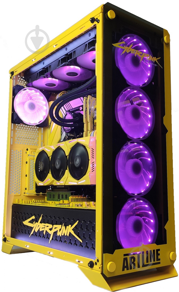 Компьютер Artline Samurai (SAMURAIv22) black/yellow - фото 1 Компьютер Artline Samurai (SAMURAIv22) black/yellow - фото 1