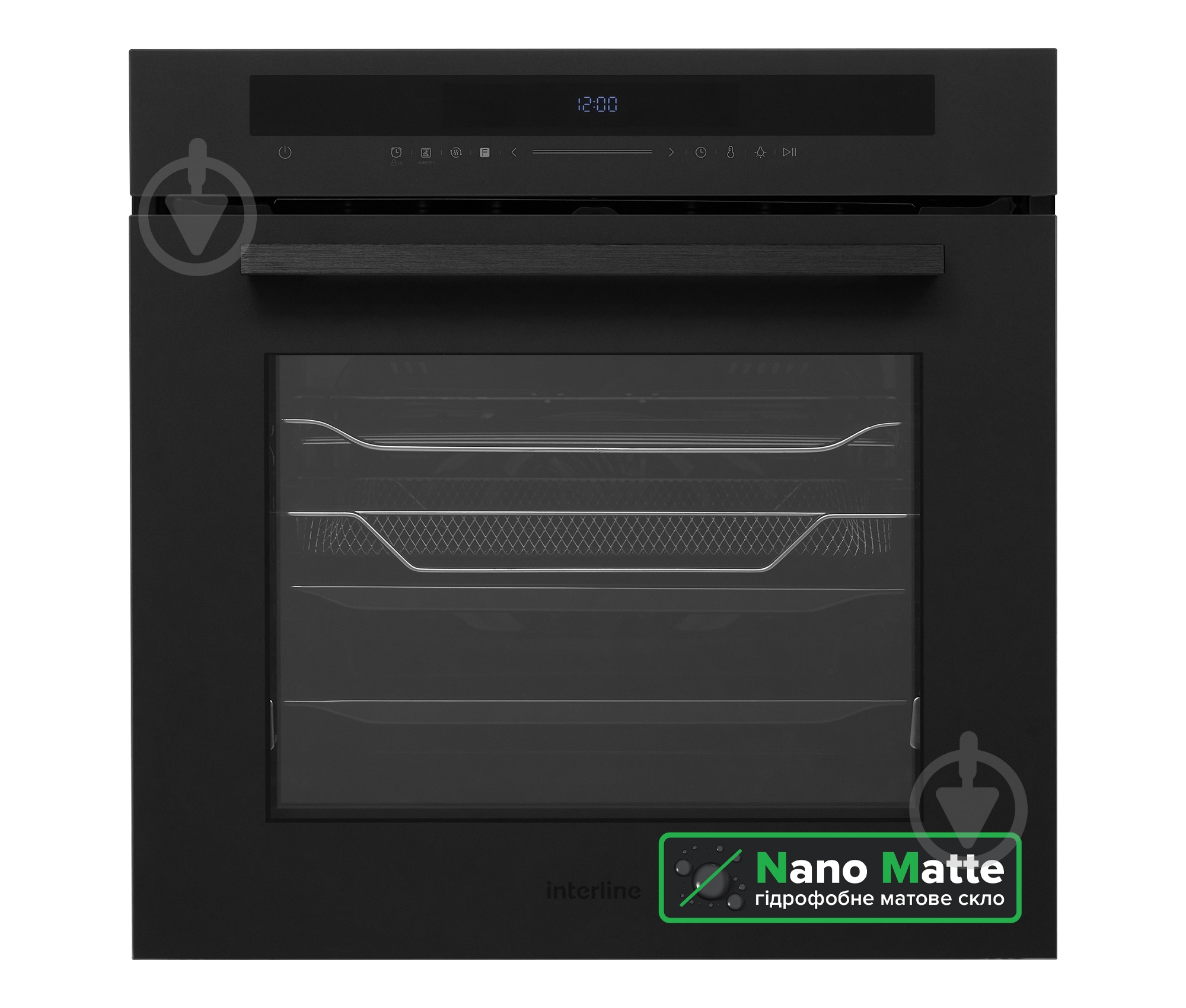 ВІТРИНА! Духова шафа Interline OEG 935 STG BA Pure Black - фото 4 ВІТРИНА! Духова шафа Interline OEG 935 STG BA Pure Black - фото 4