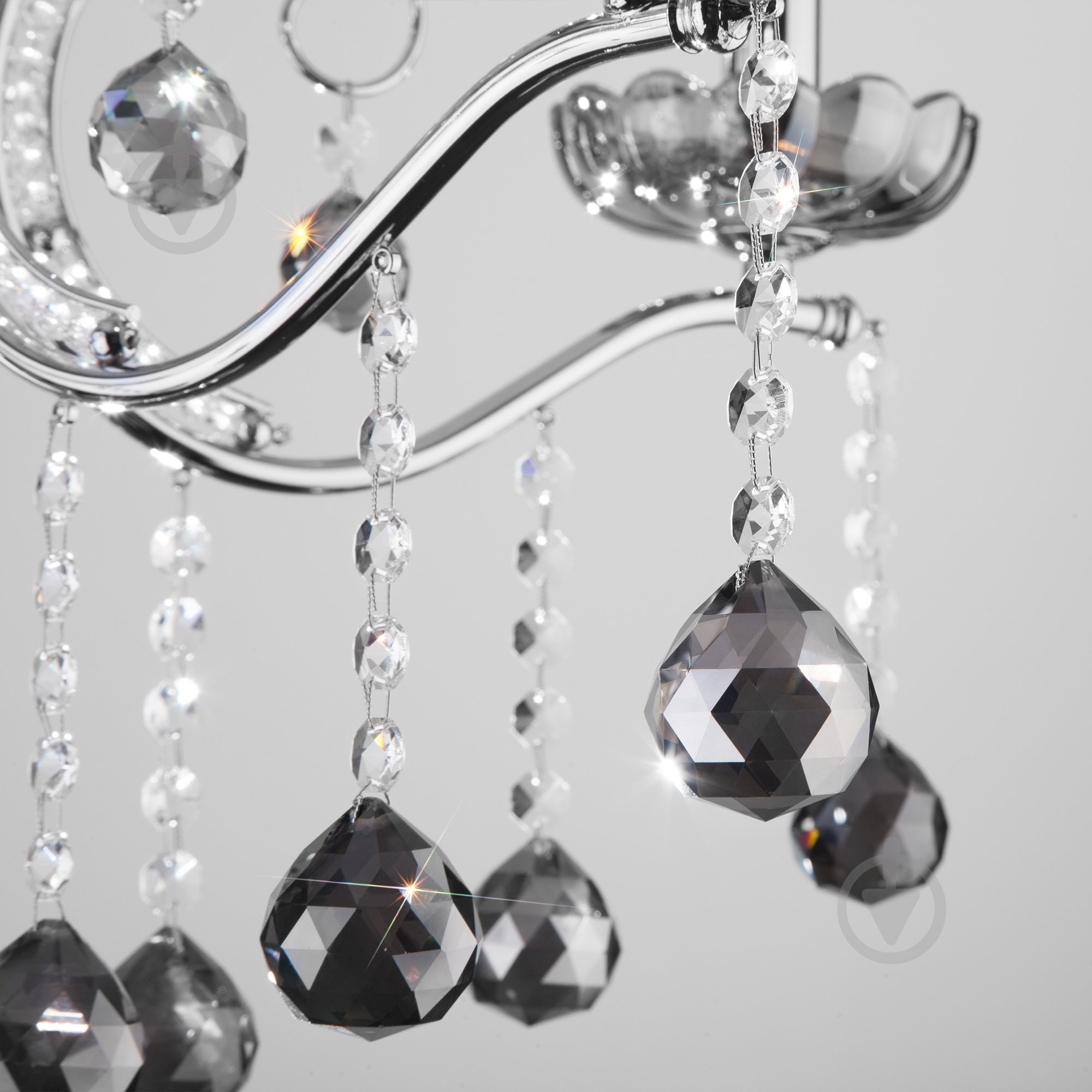 Люстра подвесная Strotskis Brezza 5x60 Вт E14 хром 10107/5 - фото 7