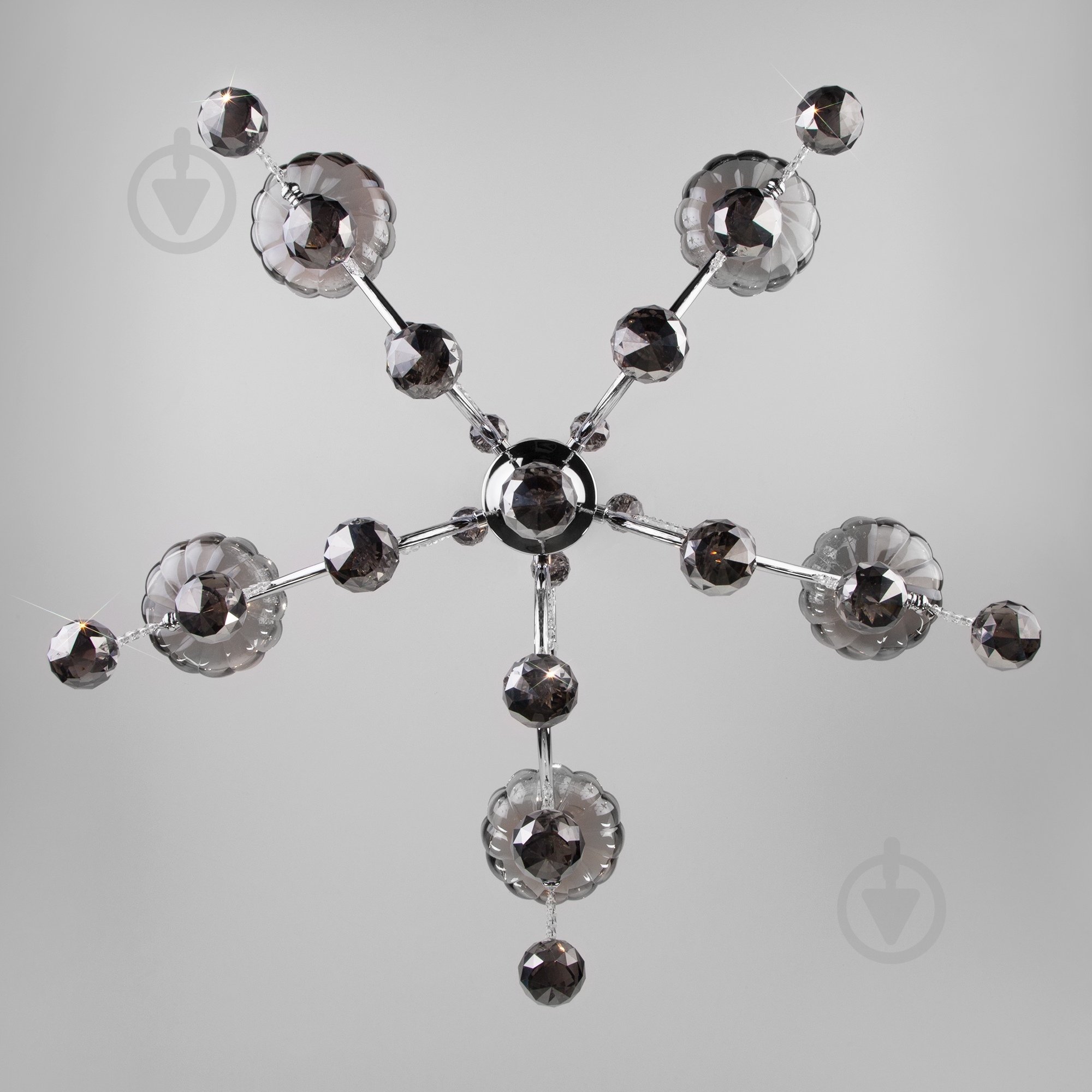 Люстра подвесная Strotskis Brezza 5x60 Вт E14 хром 10107/5 - фото 8