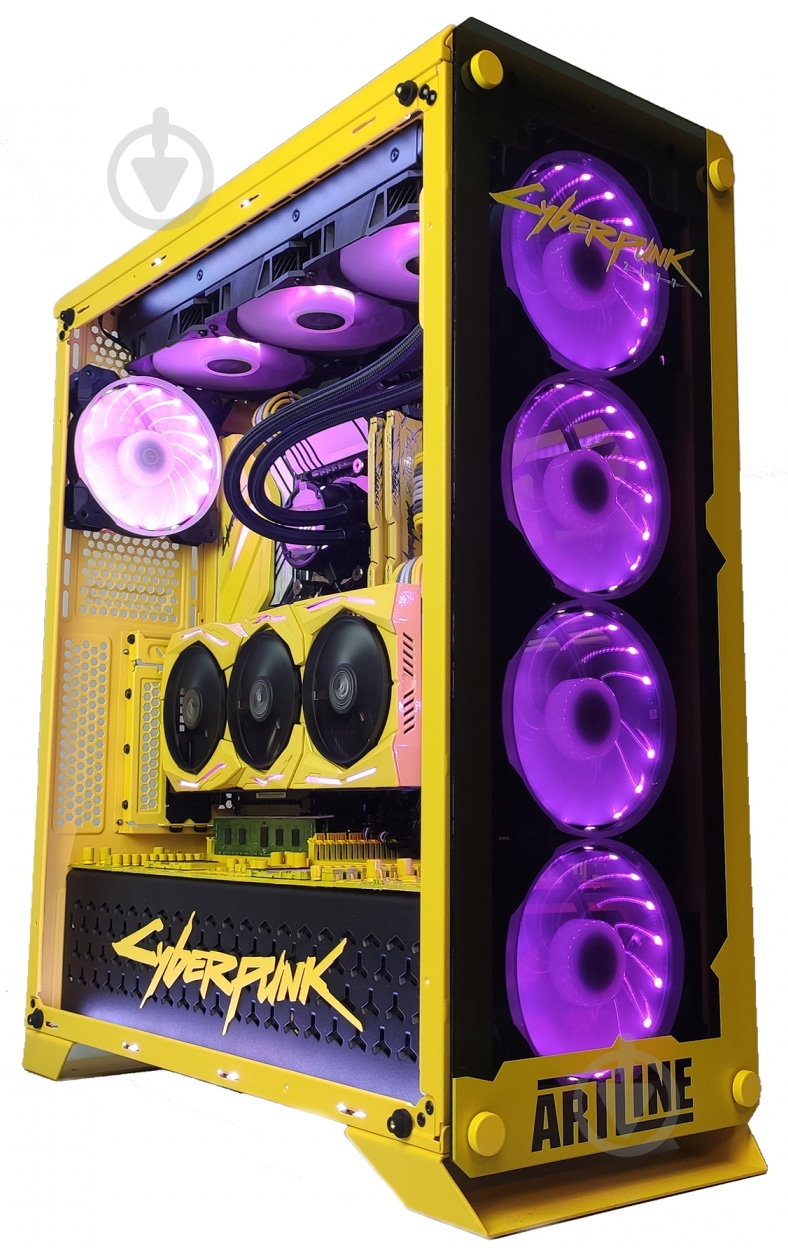 Компьютер Artline Samurai (SAMURAIv24) black/yellow - фото 1 Компьютер Artline Samurai (SAMURAIv24) black/yellow - фото 1