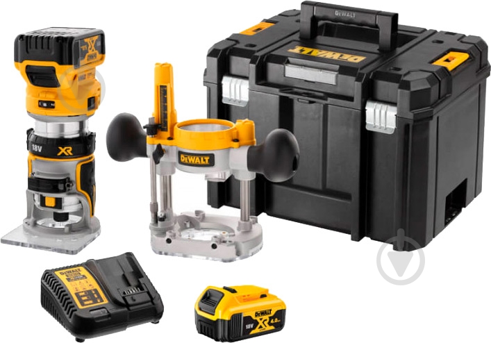 Фрезер DeWalt безщітковий акумуляторний DCW604P2 - фото 1