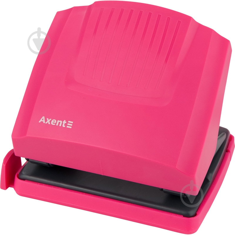 Дырокол Shell 3430-10-a розовый Axent - фото 1
