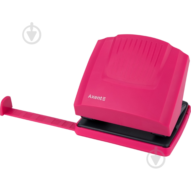 Дырокол Shell 3430-10-a розовый Axent - фото 2