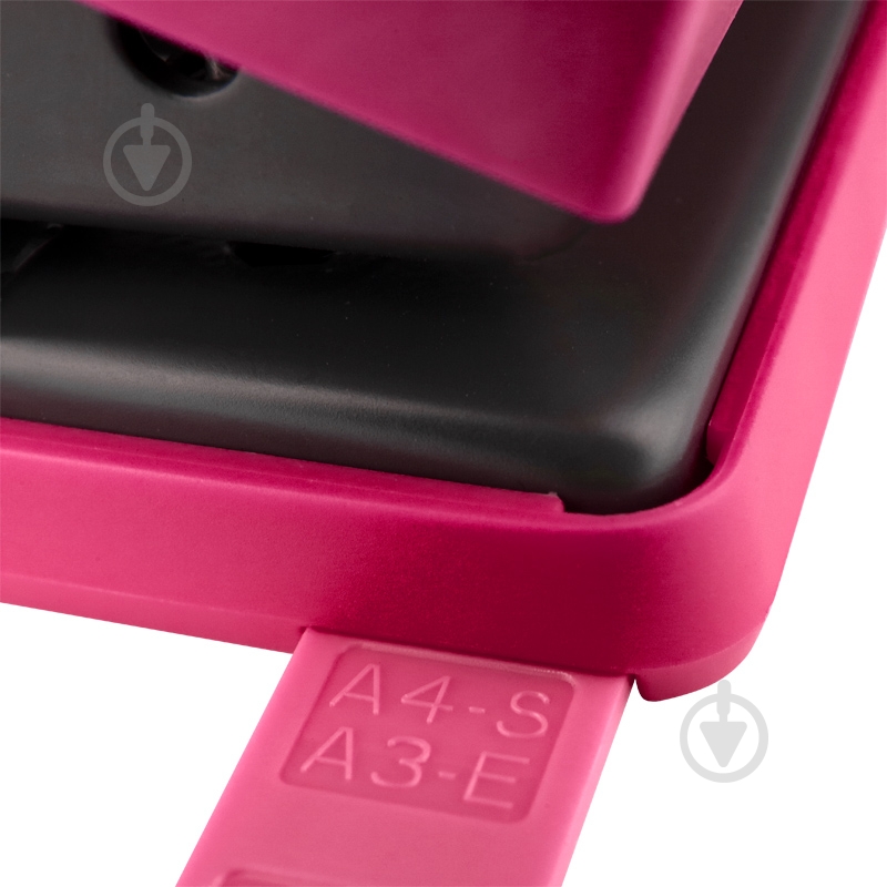 Дырокол Shell 3430-10-a розовый Axent - фото 4