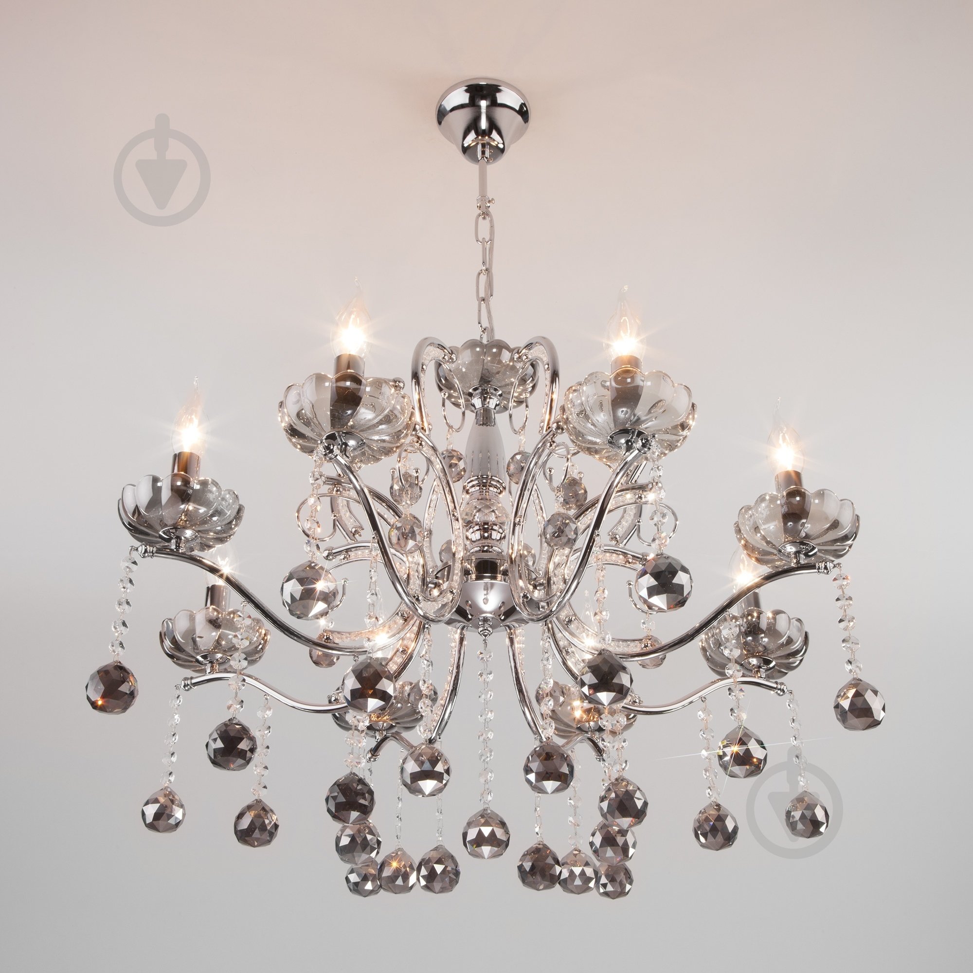 Люстра подвесная Strotskis Brezza 8x60 Вт E14 хром 10107/8 - фото 7 Люстра подвесная Strotskis Brezza 8x60 Вт E14 хром 10107/8 - фото 7