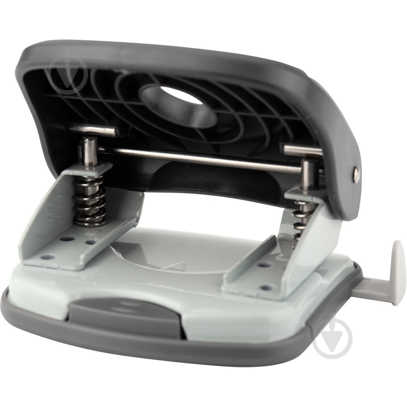 Діркопробивач Welle-2 з пластиковим верхом 30 аркушів чорний Axent - фото 4 Діркопробивач Welle-2 з пластиковим верхом 30 аркушів чорний Axent - фото 4