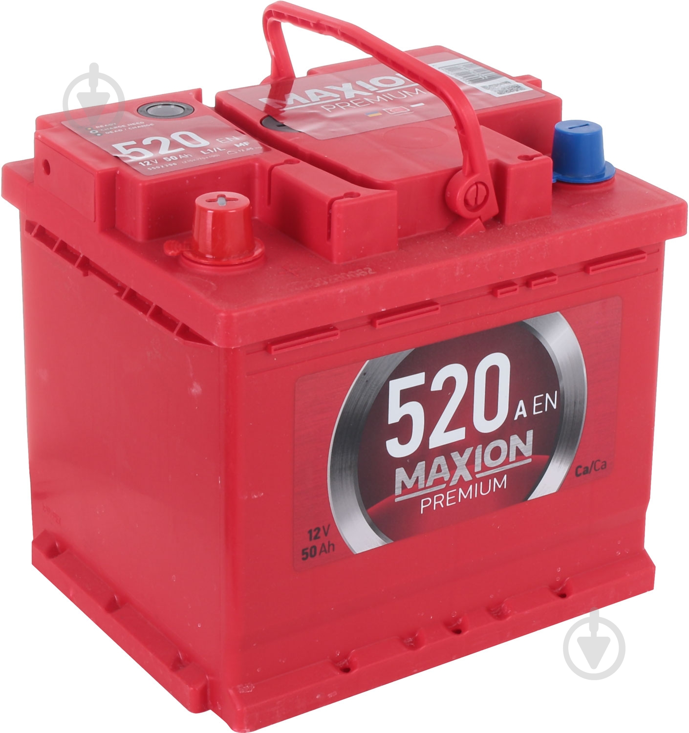 Аккумулятор автомобильный MAXION Premium 6СТ - 50 А2 520 L 50Ah 520A 12V «+» слева - фото 2 Аккумулятор автомобильный MAXION Premium 6СТ - 50 А2 520 L 50Ah 520A 12V «+» слева - фото 2