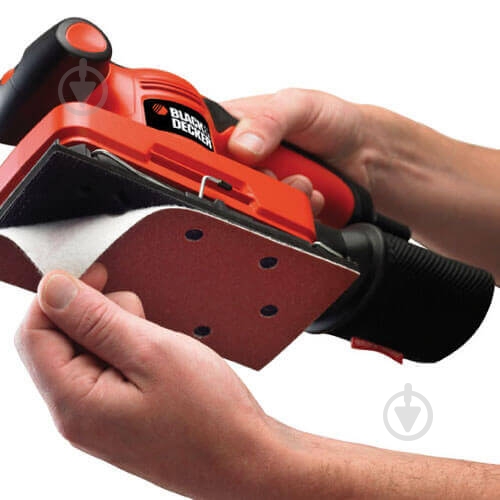 Вибрационная шлифмашина Black+Decker KA320EKA - фото 2 Вибрационная шлифмашина Black+Decker KA320EKA - фото 2
