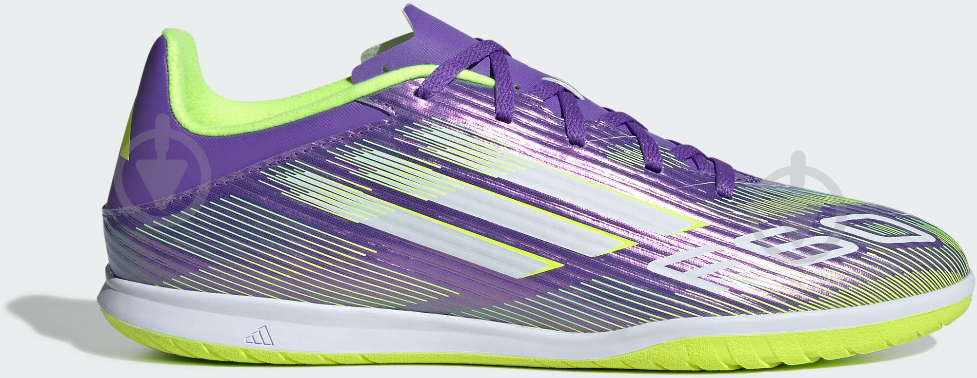 Футзальне взуття Adidas F50 CLUB IN JI0023 р.44 2/3 фіолетовий - фото 1 Футзальне взуття Adidas F50 CLUB IN JI0023 р.44 2/3 фіолетовий - фото 1