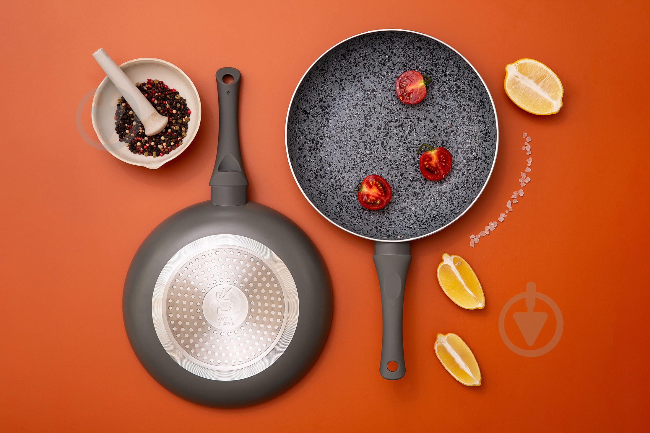 Сковорода Well Done LightStone 28 см WD-1028B - фото 5