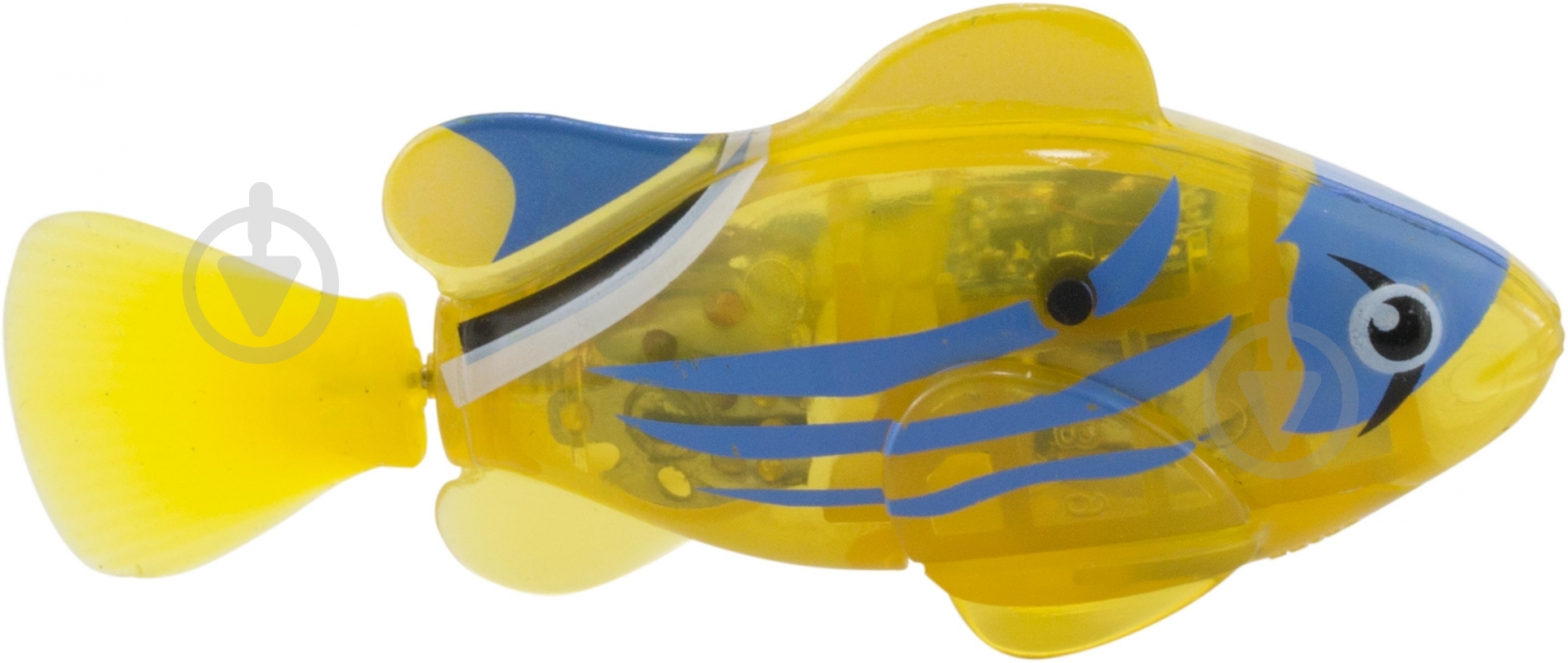 Рыбка Robofish RoboFish LED Лимонно-желтая Интерактивная 2541-4 - фото 3 Рыбка Robofish RoboFish LED Лимонно-желтая Интерактивная 2541-4 - фото 3