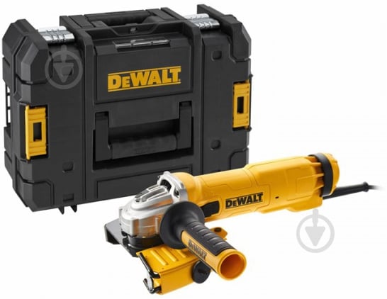Болгарка (угловая шлифмашина) DeWalt DWE46105 1400 Вт, спец. диск 125 мм, 9300 об/хв, вага 2,6 кг - фото 2