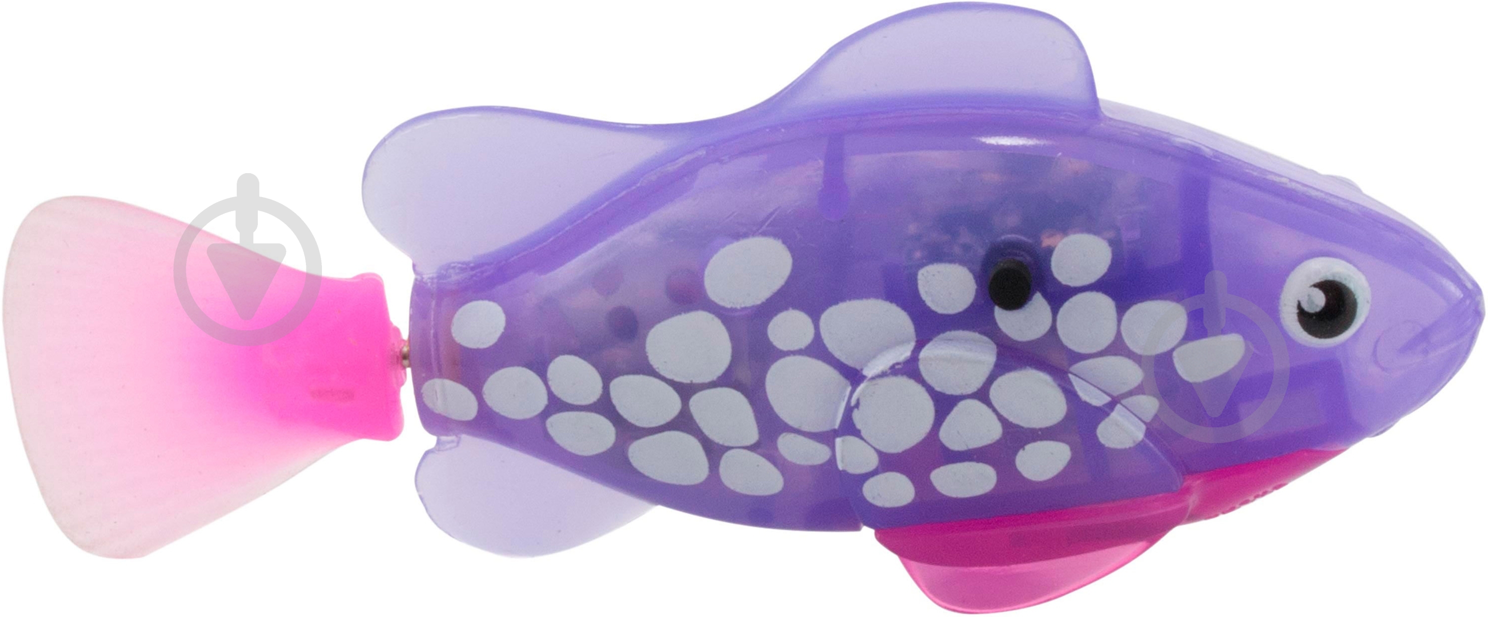 Рыбка Robofish RoboFish LED фиолетовая Интерактивная 2541-5 - фото 2