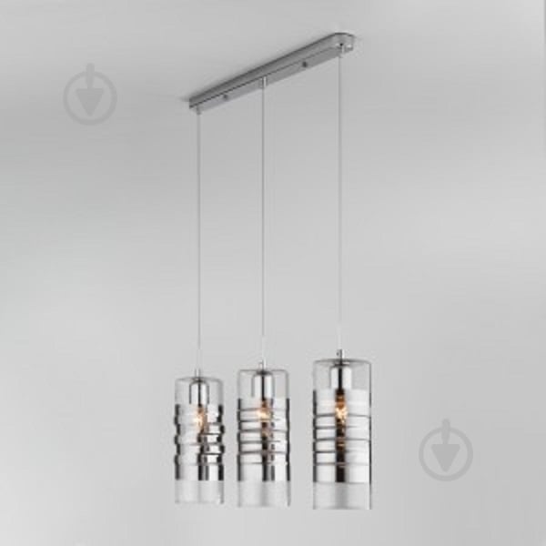 Подвес Strotskis Block 3x60 Вт E14 хром 50185/3 - фото 2