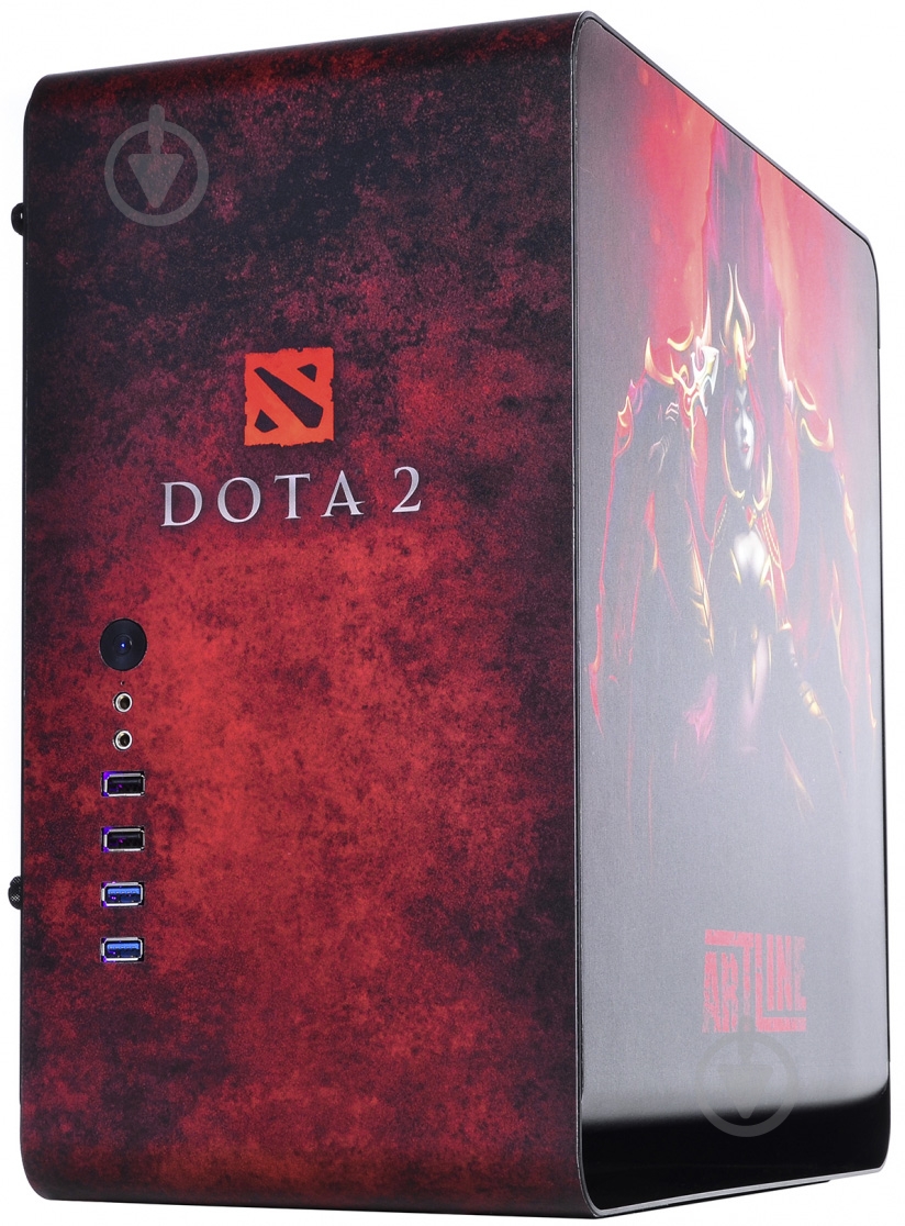 Компьютер Artline Overlord (DRAGONv37DR) red - фото 11
