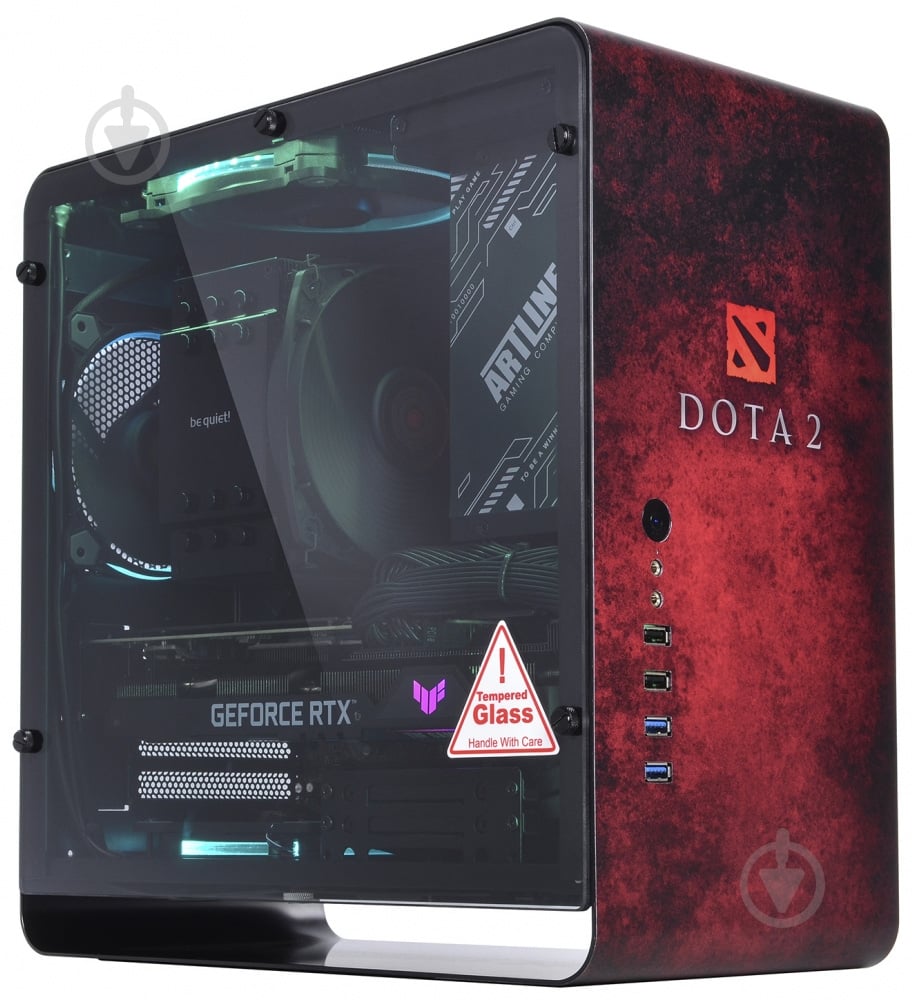 Компьютер Artline Overlord (DRAGONv37DR) red - фото 6