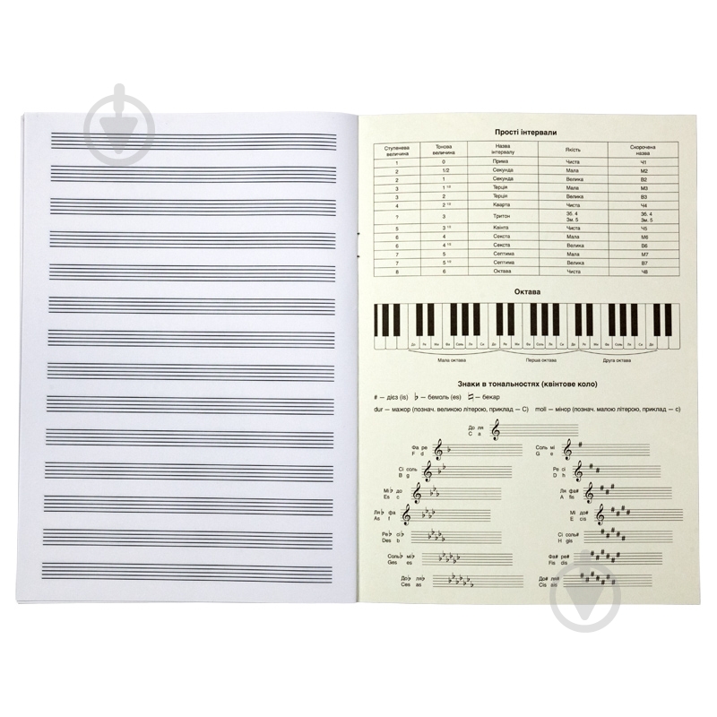 Зошит для нот 20 аркушів mtv20-404-2 KITE - фото 4 Зошит для нот 20 аркушів mtv20-404-2 KITE - фото 4
