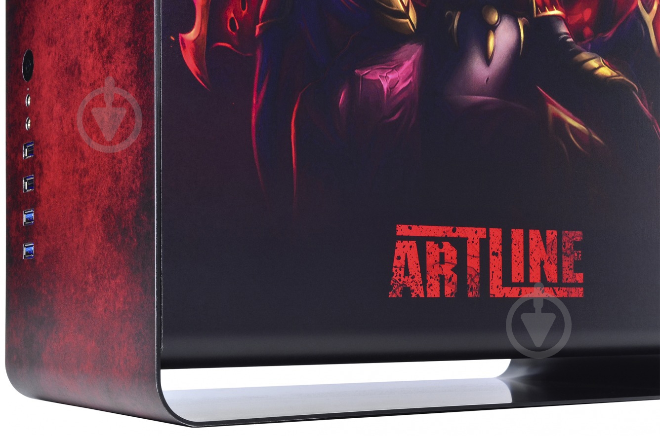 Компьютер Artline Overlord DRAGON (DRAGONv38DR) black/red - фото 9