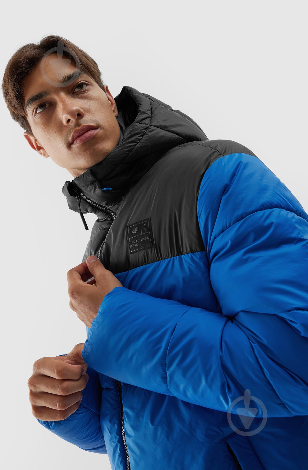 Пуховик мужской 4F DOWN JACKET M243 4FAW23TDJAM243-36S р.M синий - фото 4