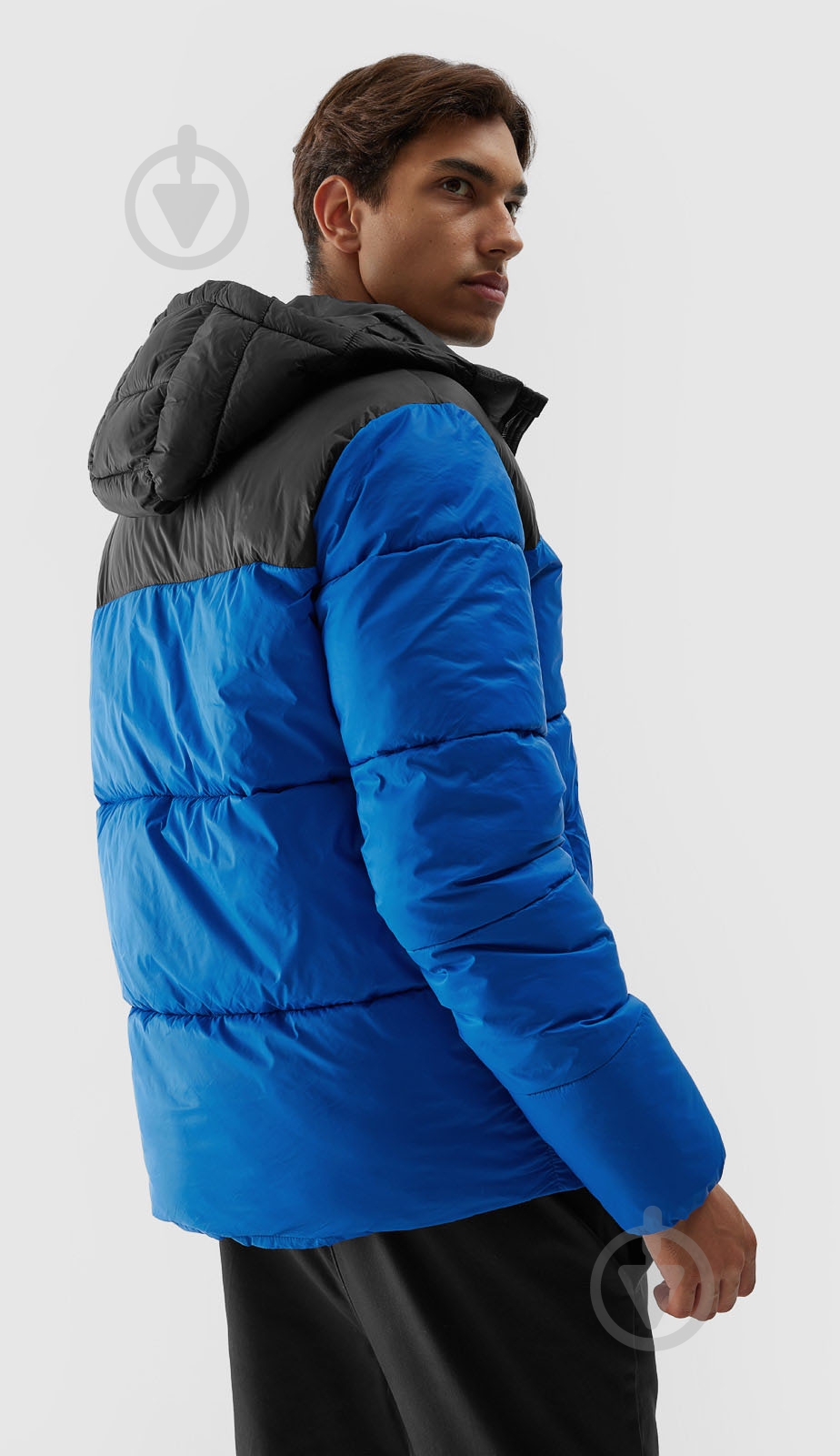 Пуховик мужской 4F DOWN JACKET M243 4FAW23TDJAM243-36S р.M синий - фото 8