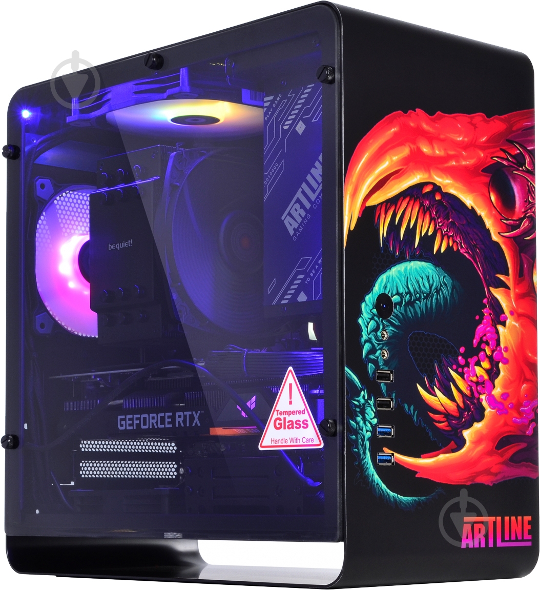 Компьютер Artline Overlord DRAGON (DRAGONv39CH) black/red - фото 5