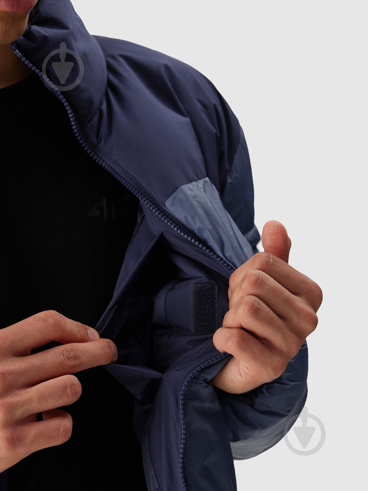 Пуховик мужской 4F DOWN JACKET M348 4FWAW23TDJAM348-32S р.S синий - фото 5 Пуховик мужской 4F DOWN JACKET M348 4FWAW23TDJAM348-32S р.S синий - фото 5