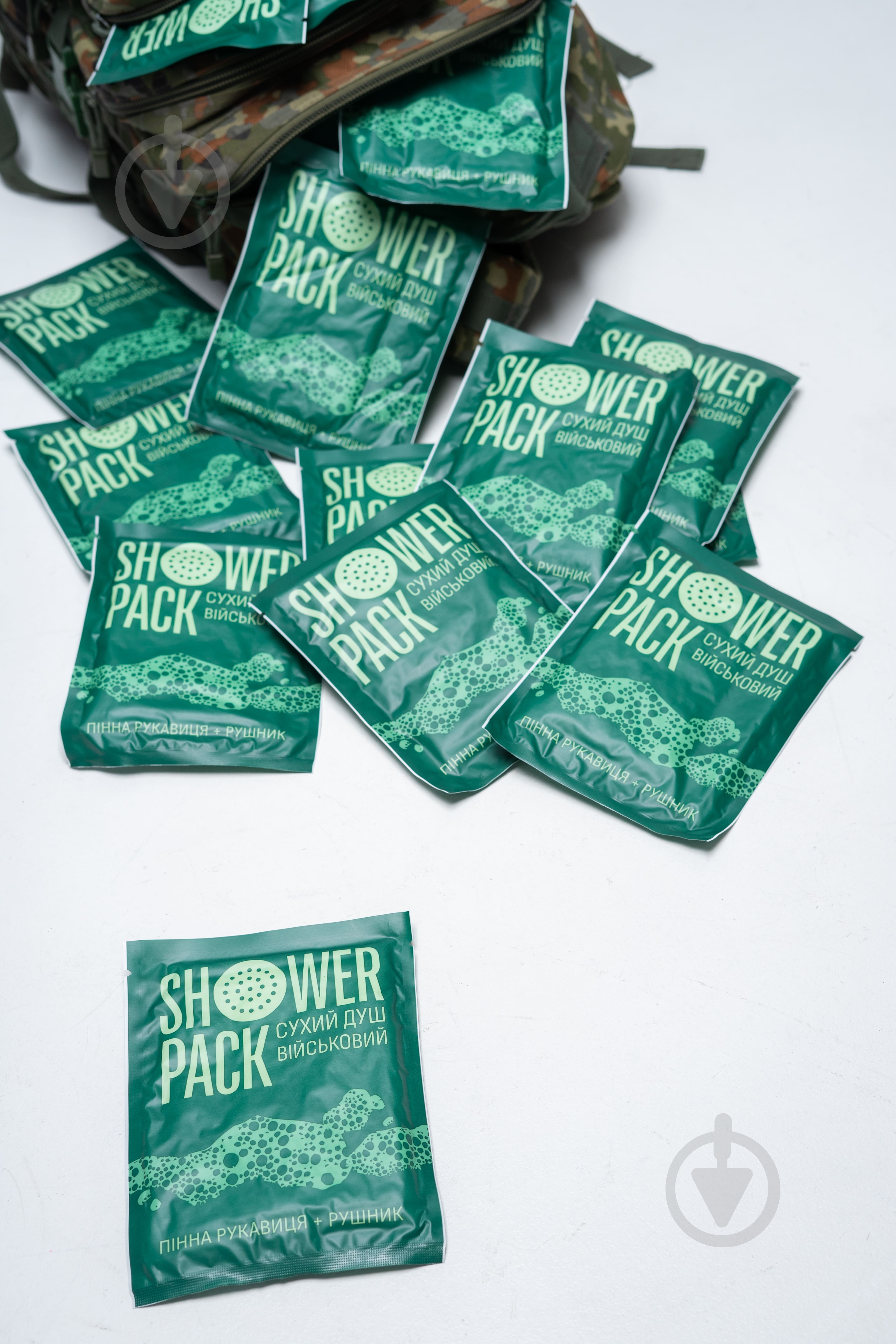 Душ сухой SHOWER PACK военный ОПТ (500 шт) - фото 3