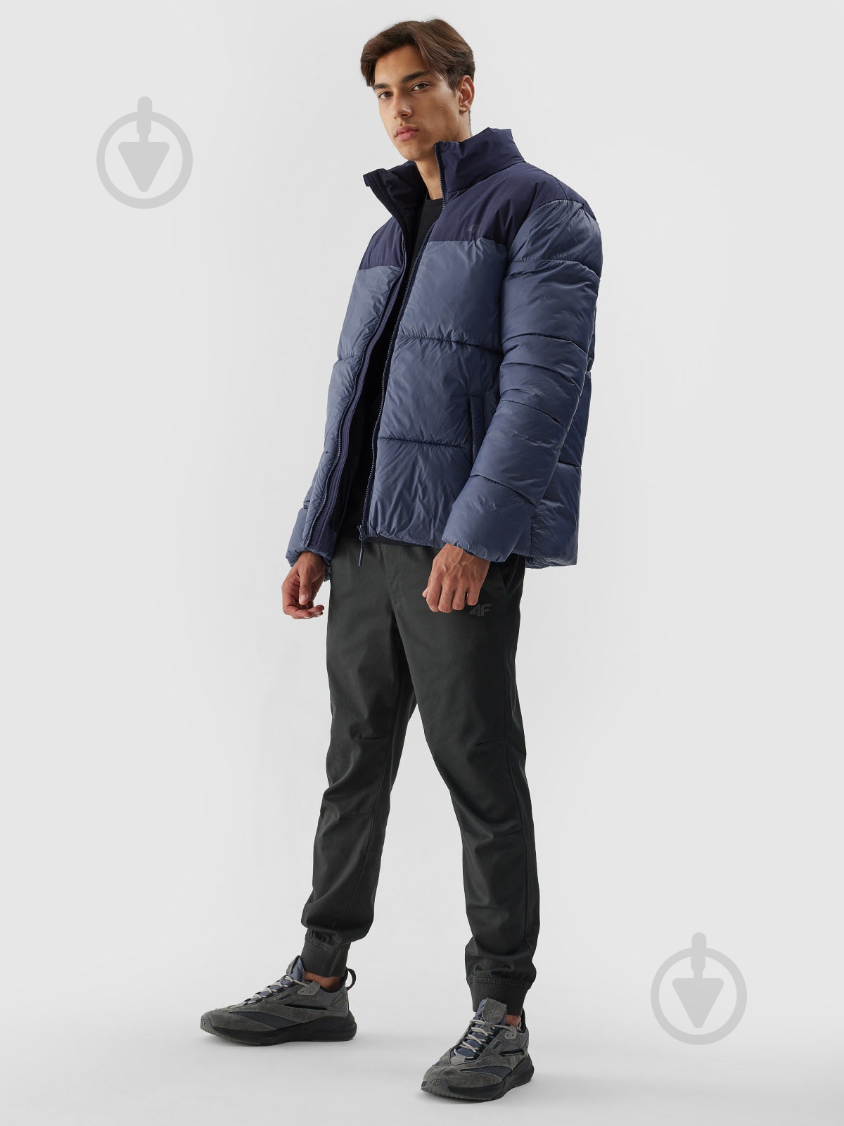 Пуховик мужской 4F DOWN JACKET M348 4FWAW23TDJAM348-32S р.L синий - фото 2
