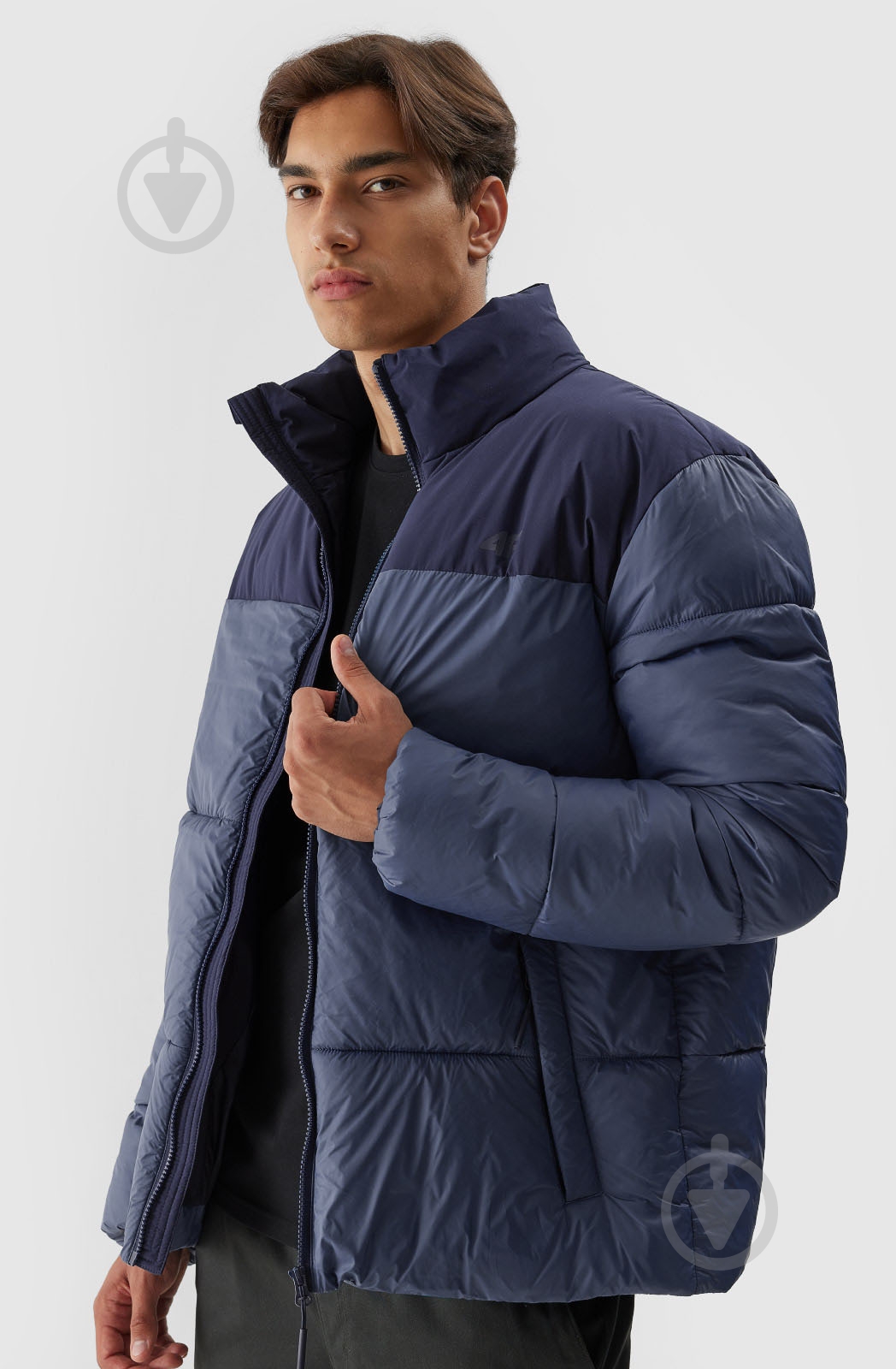 Пуховик мужской 4F DOWN JACKET M348 4FWAW23TDJAM348-32S р.L синий - фото 3