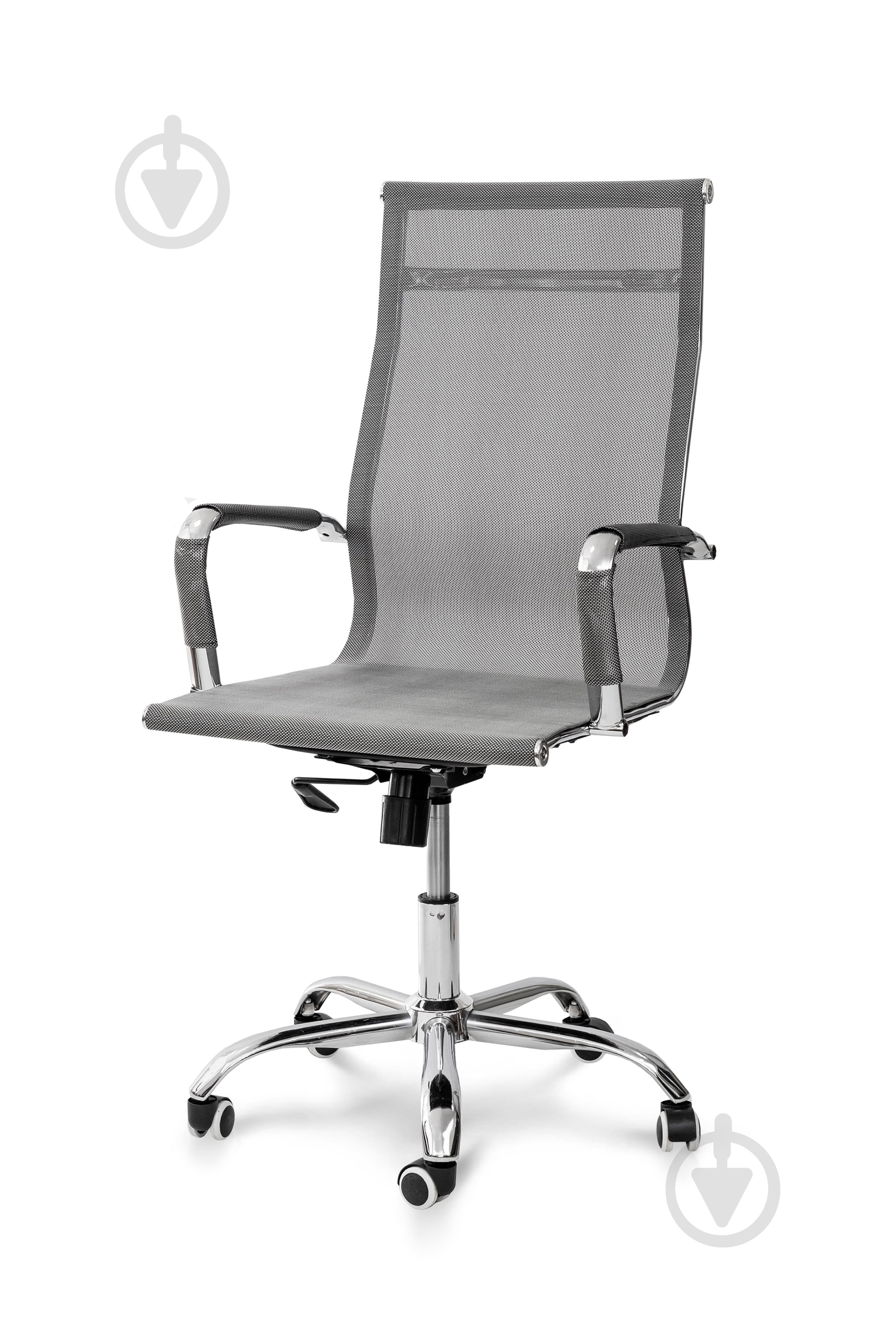 Кресло Нетворк сетка серый - фото 3 Кресло Нетворк сетка серый - фото 3