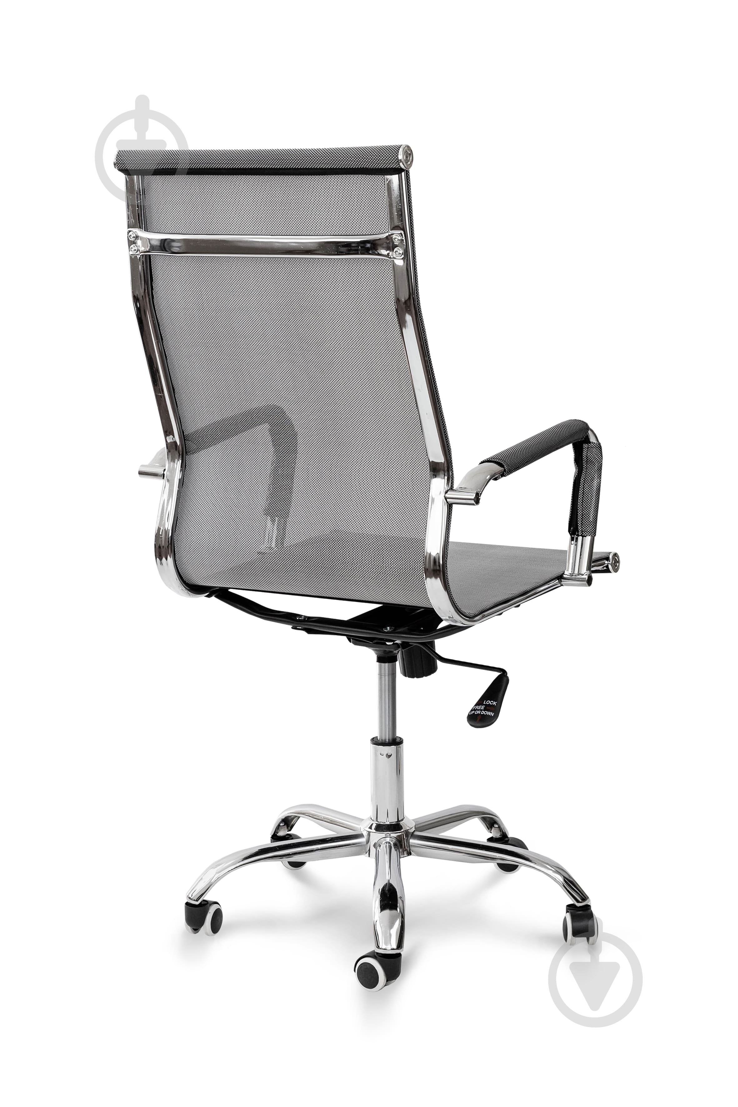 Кресло Нетворк сетка серый - фото 5 Кресло Нетворк сетка серый - фото 5