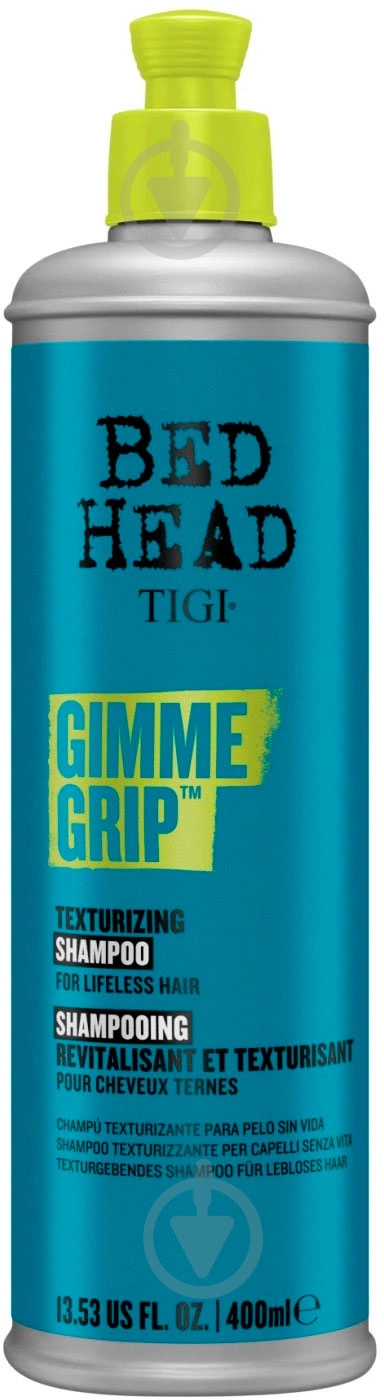 Шампунь TIGI Bed Head Gimme Grip Texturising Shampoo 400 мл - фото 1