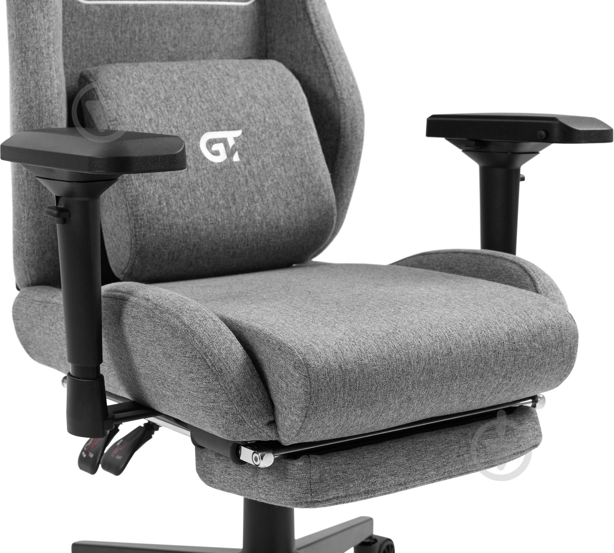 Кресло игровое GT Racer X-2305 серый - фото 12