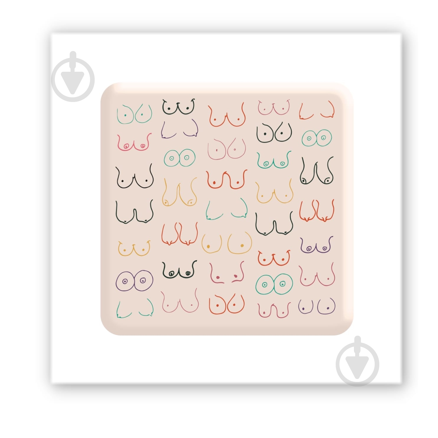 Стикер 3D Tattooshka 3D-стикер "Waves" - фото 1