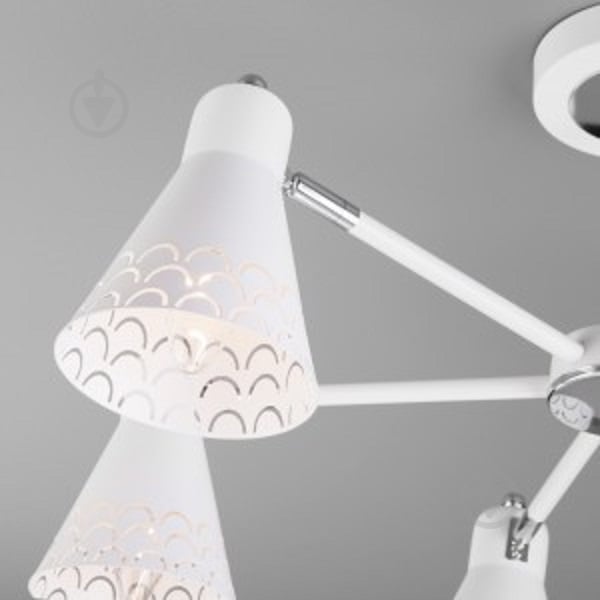 Люстра потолочная Strotskis Trina 6x60 Вт E14 белый 70100/6 - фото 5 Люстра потолочная Strotskis Trina 6x60 Вт E14 белый 70100/6 - фото 5