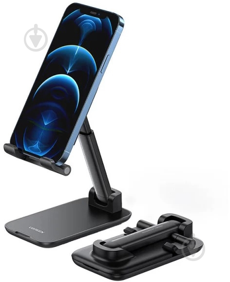 Підставка UGREEN LP373 Foldable Phone Stand Black (20435) - фото 1