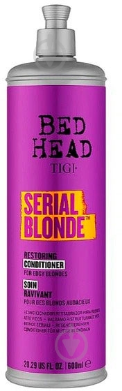 Кондиционер TIGI Serial Blonde Restoring Conditioner 600 мл - фото 1 Кондиционер TIGI Serial Blonde Restoring Conditioner 600 мл - фото 1
