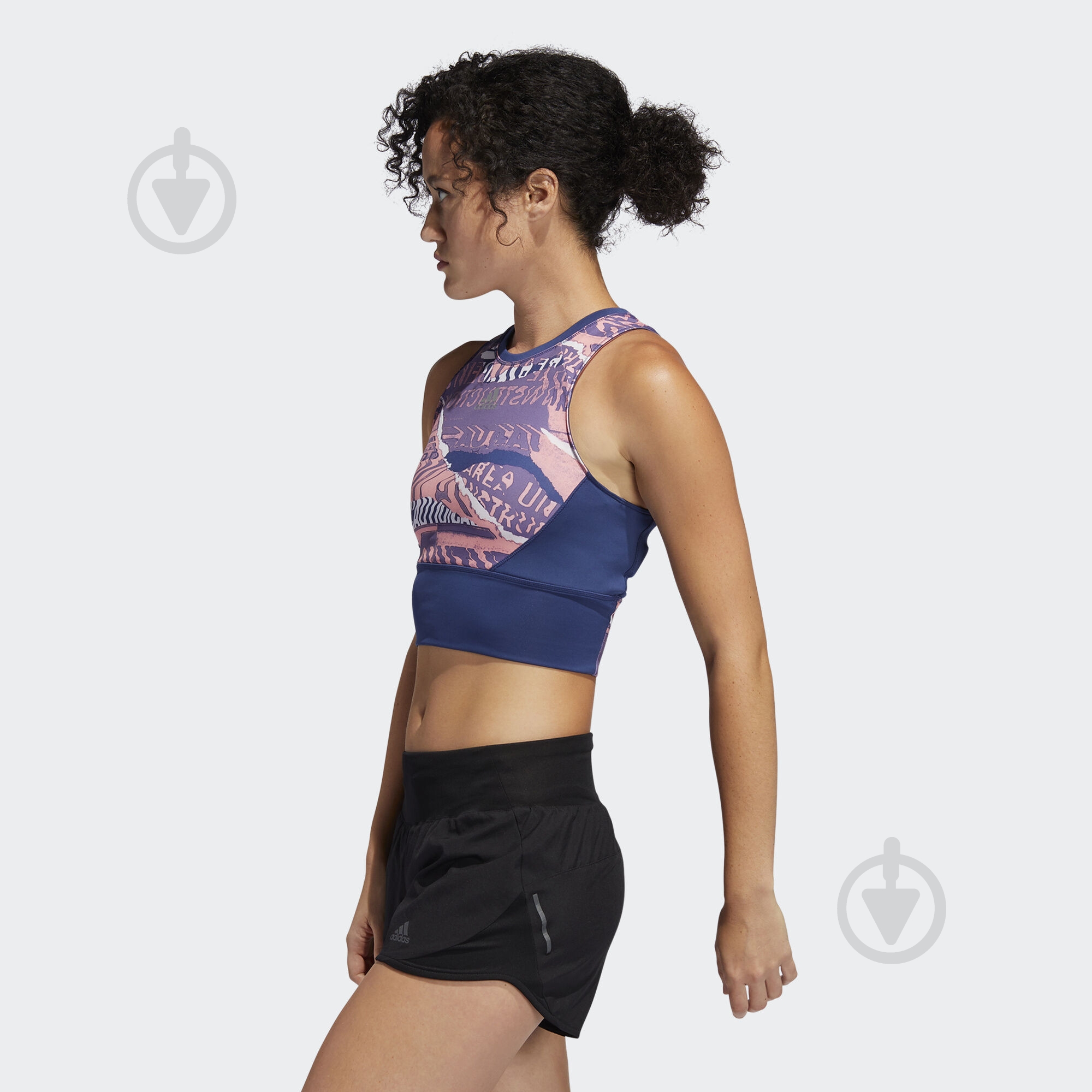 Бра Adidas OTR CROP TOP FL7252 р.L сірий - фото 4