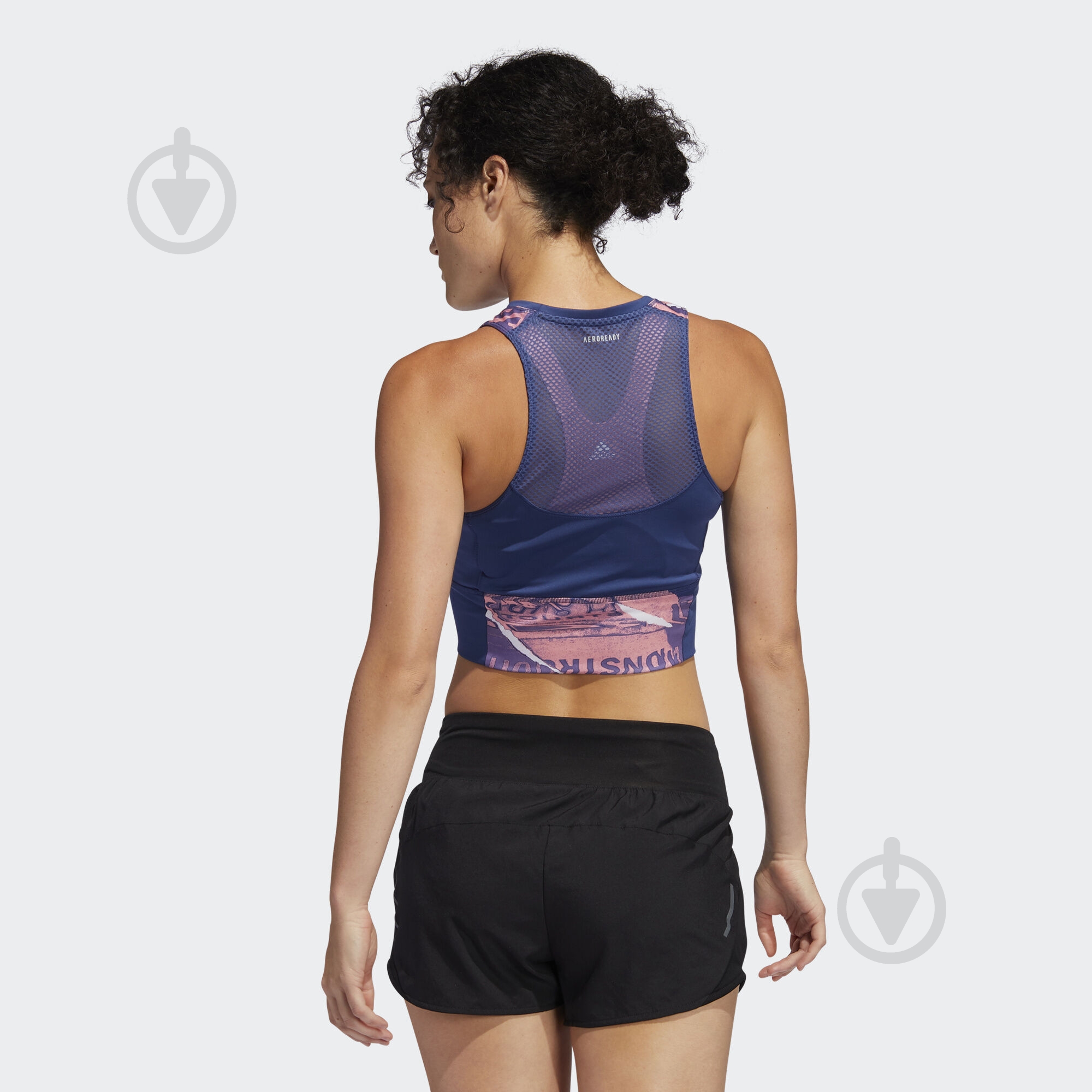 Бра Adidas OTR CROP TOP FL7252 р.L сірий - фото 5
