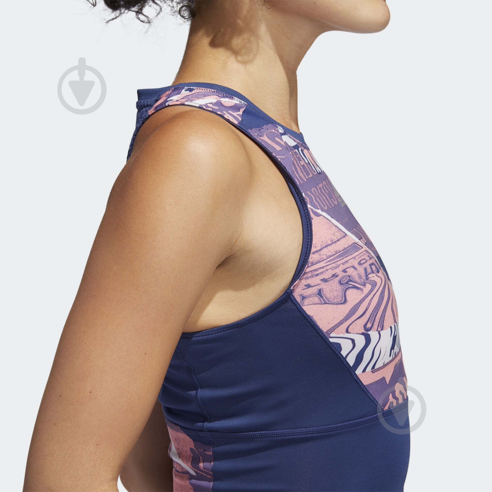Бра Adidas OTR CROP TOP FL7252 р.L сірий - фото 8