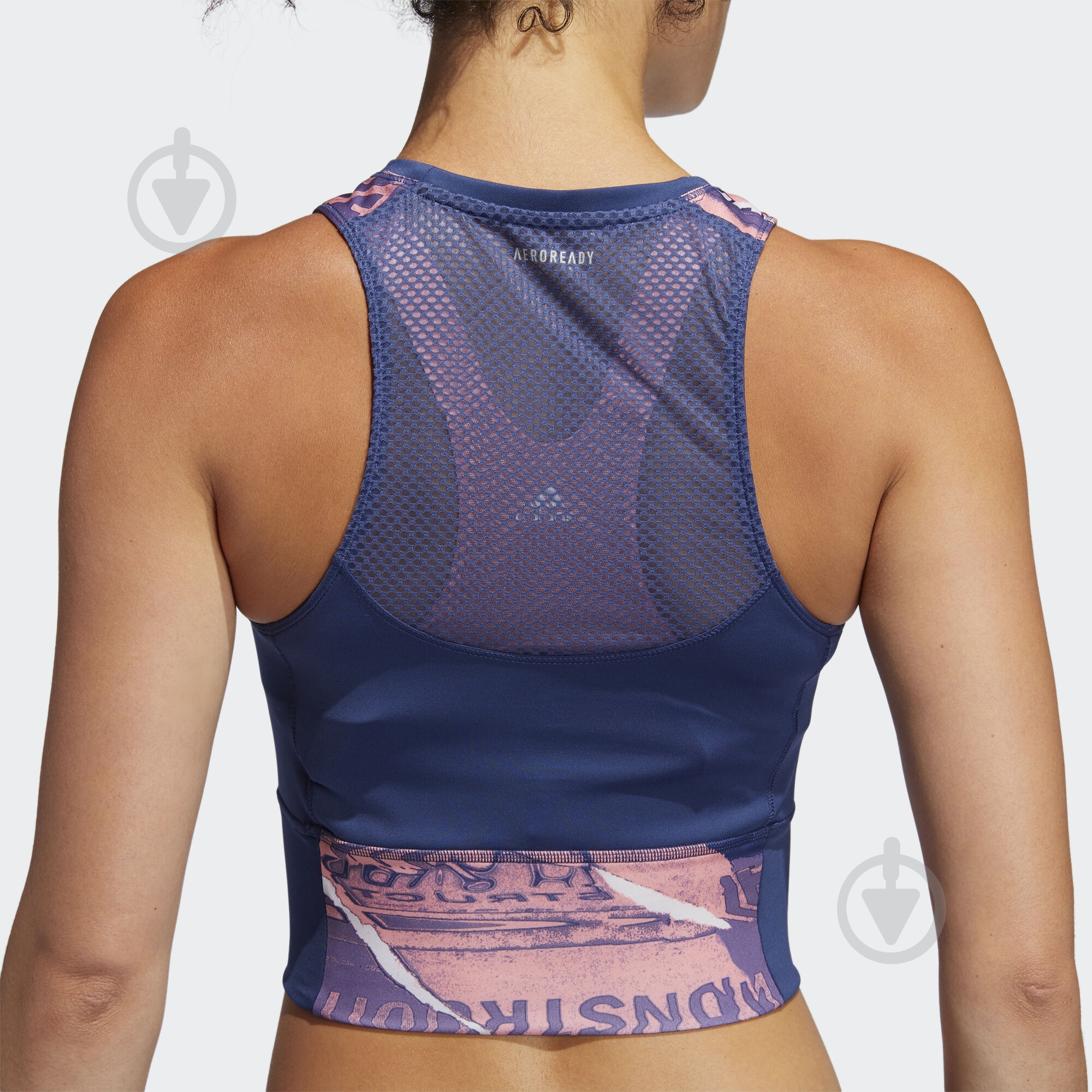 Бра Adidas OTR CROP TOP FL7252 р.L сірий - фото 9