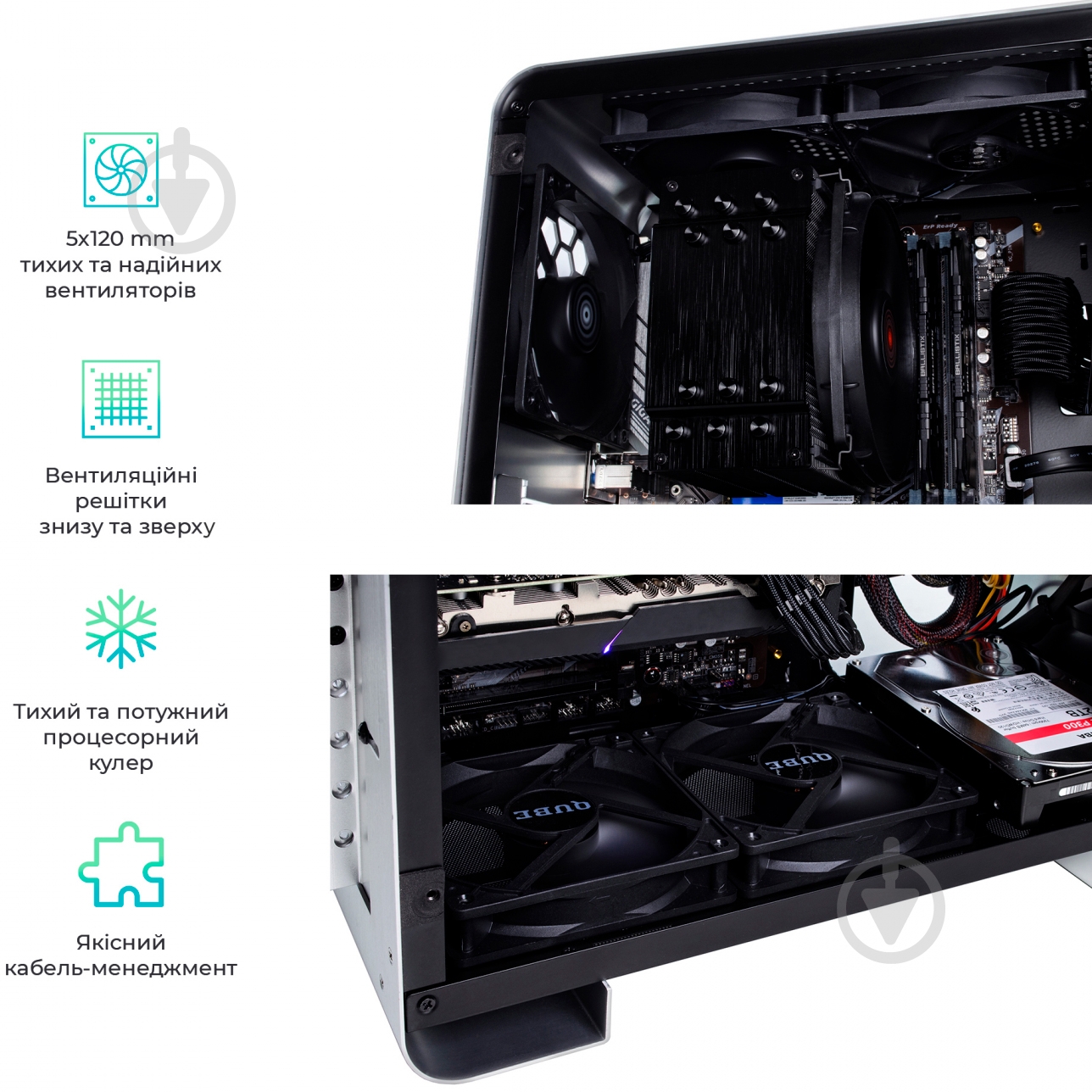 Компьютер персональный Artline WorkStation W95 (W95v19Win) silver - фото 11