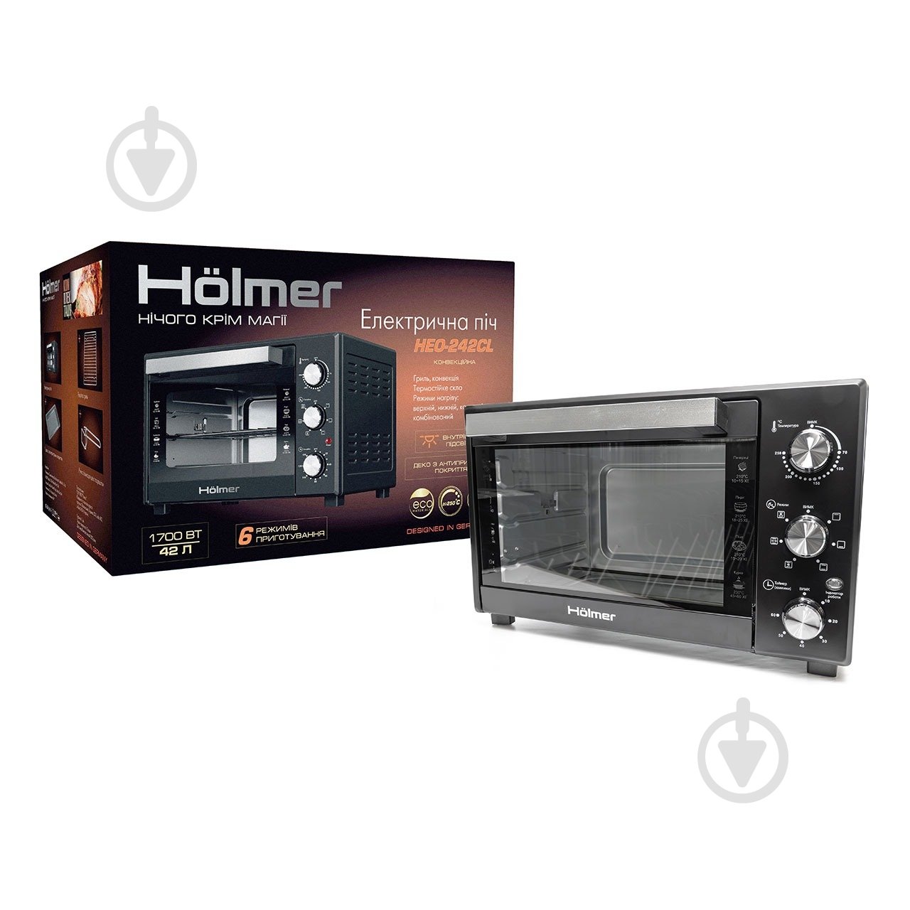 Электрическая мини-печь HEO-242CL - фото 6
