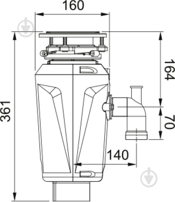 Измельчитель Slim 50 (134.0715.098) - фото 2