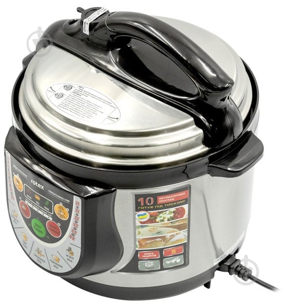 Мультиварка-скороварка Rotex REPC53-B - фото 2 Мультиварка-скороварка Rotex REPC53-B - фото 2