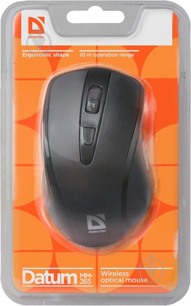 Миша Defender MM-265 black - фото 4