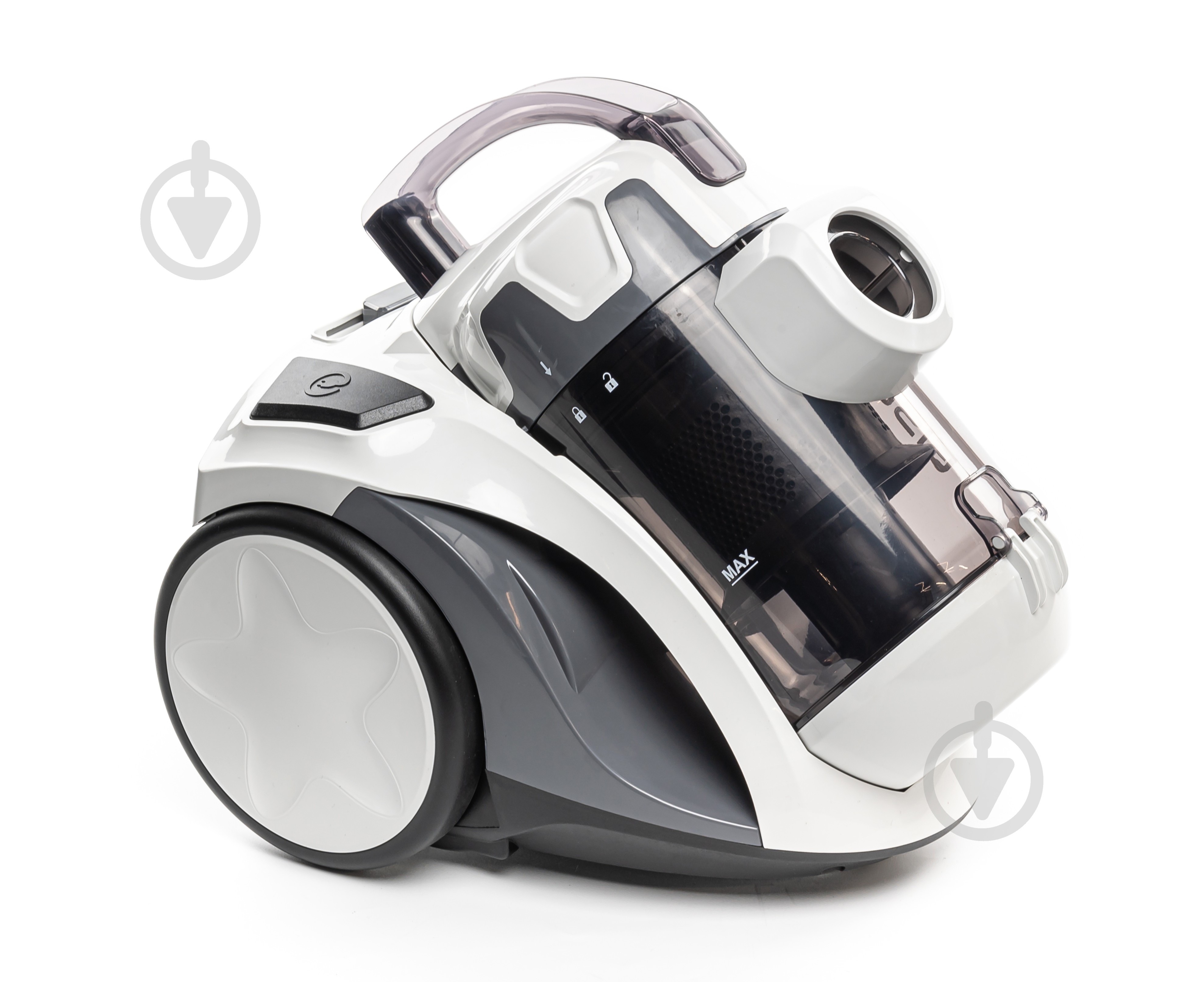 Пылесос Eisen EVC-390W ECO Cyclone white/grey - фото 2 Пылесос Eisen EVC-390W ECO Cyclone white/grey - фото 2