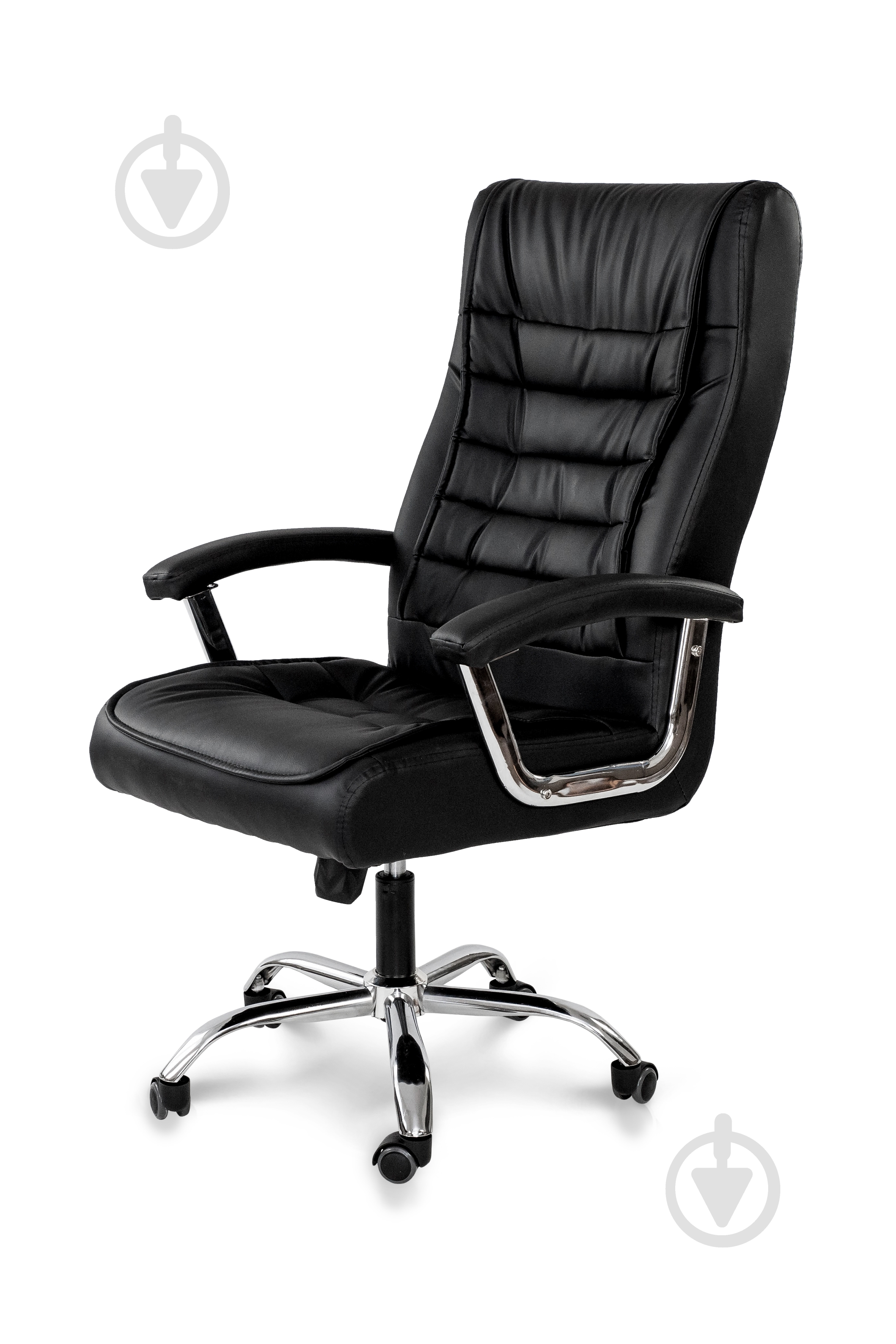 Кресло офисное Мікс Меблі Пиксель черный - фото 1